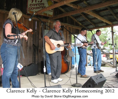 Clarence Kelly & Nu-Cut Road at the Clarence Kelly Homecoming Bluegrass Festival